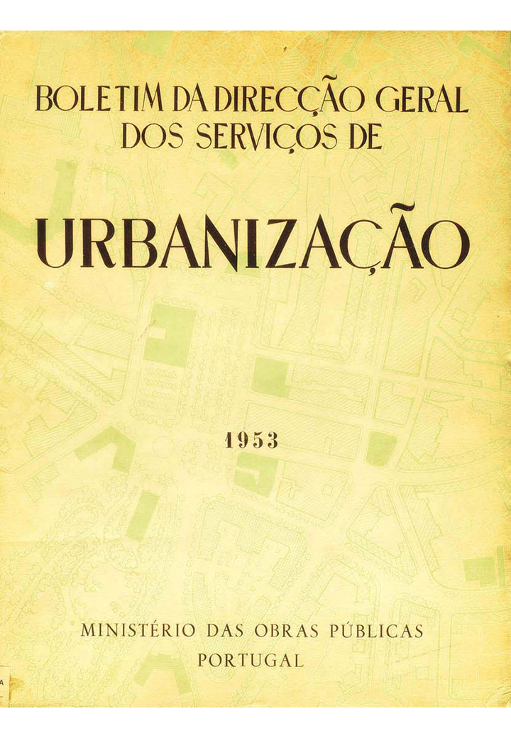 Boletim da Direcção-Geral dos Serviços de Urbanização