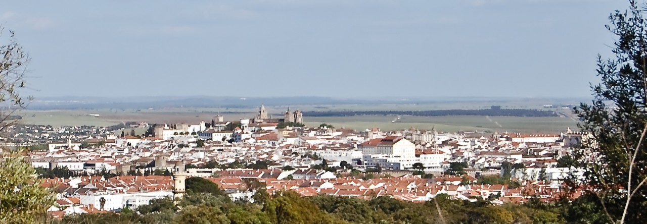 Vista da cidade de Évora