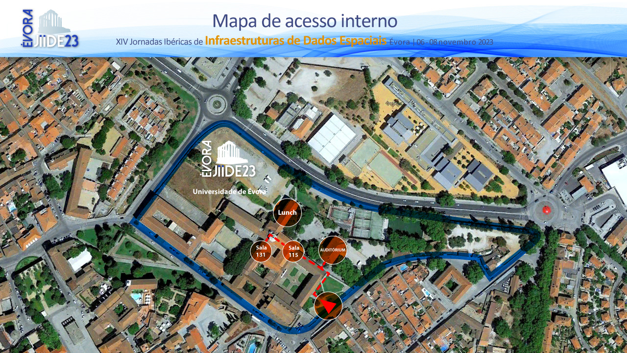 Mapa de acesso interno