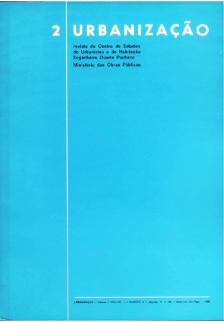Urbanização - Revista do C.E.U.H.E.D.P. - Vol. 1 Nº 2