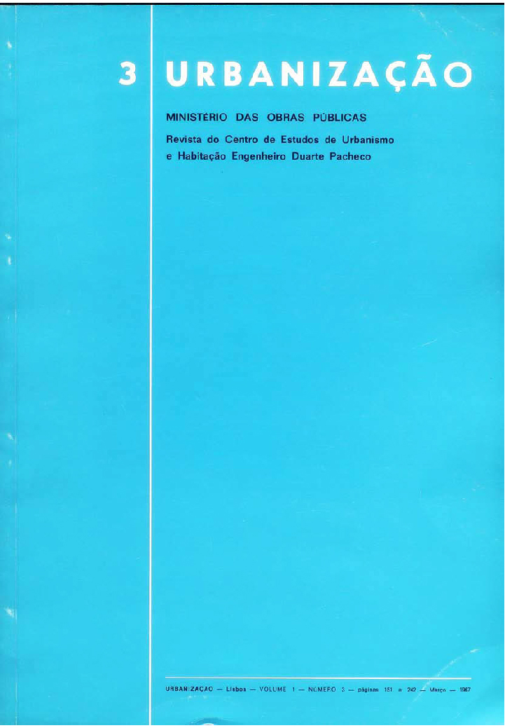 Urbanização - Revista do C.E.U.H.E.D.P. - Vol. 1 Nº 3