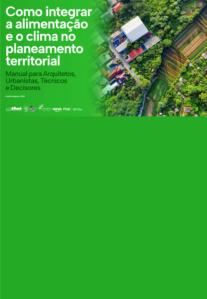 Como integrar a alimentação e o clima no planeamento territorial