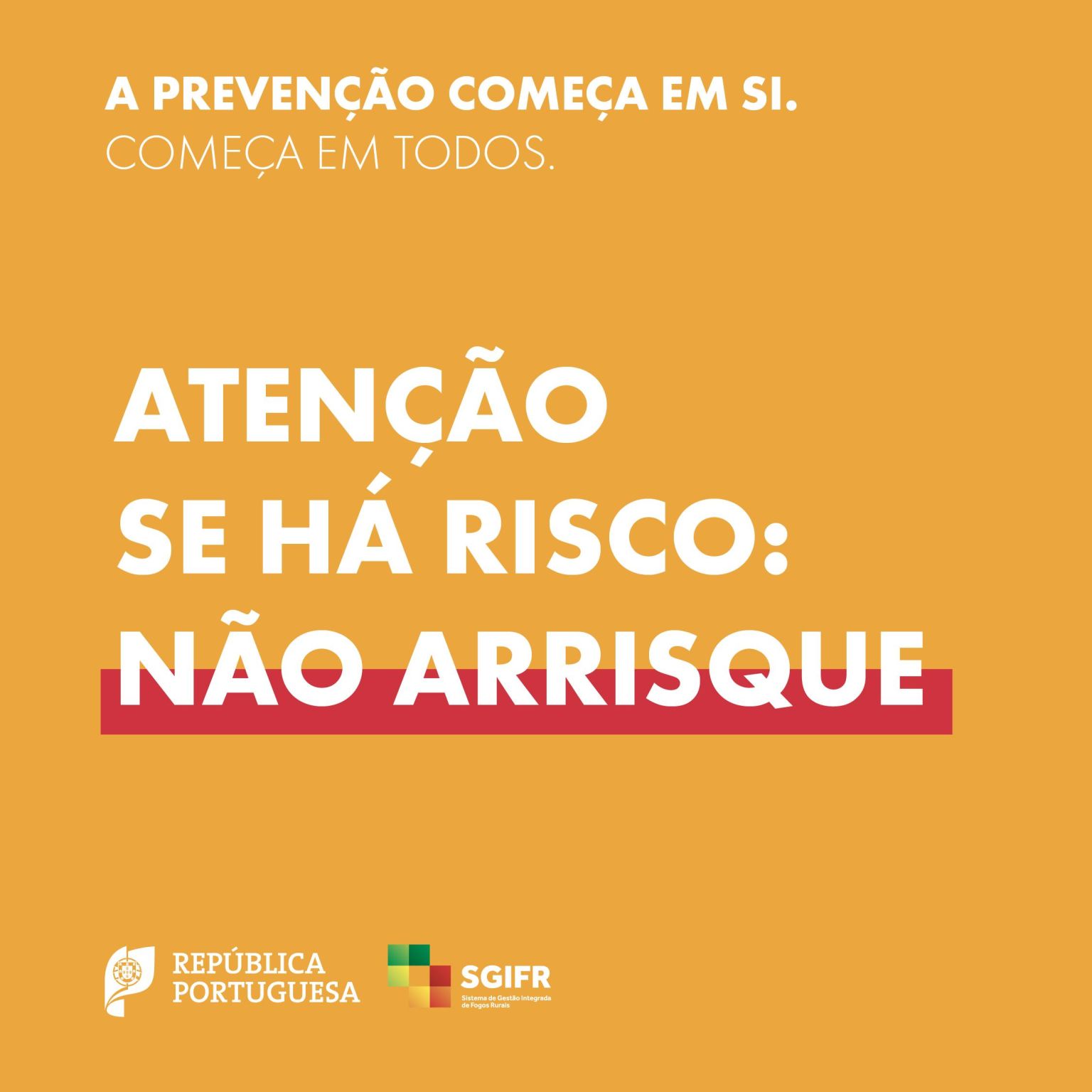 Prevenção. Alerta!