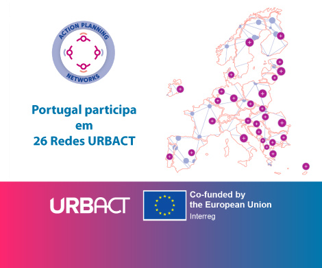 Portugal participa em 26 redes URBACT IV