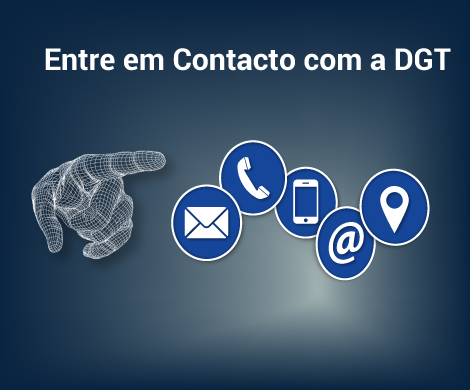 Entre em contacto com a DGT