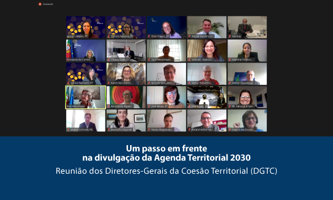 Um passo em frente na divulgação da Agenda Territorial 2030 - Reunião dos Diretores-Gerais da Coesão Territorial (DGTC)