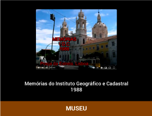 MEMÓRIAS... INSTITUTO GEOGRÁFICO E CADASTRAL .... 1988