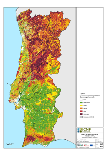 Mapa das Freguesias Vulneráveis 