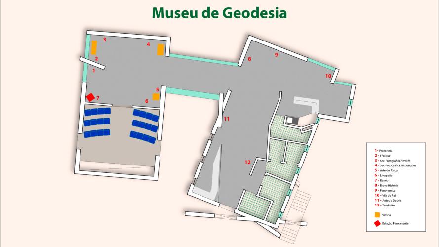 Planta museu geodesia