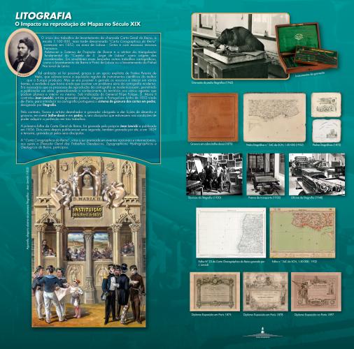 Painel Litografia. Impacto na reprodução de Mapas do Século XIX