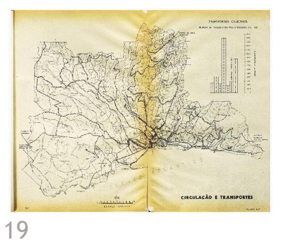 Planta nº.7 – Circulação e Transportes –Transportes colectivos, escala desconhecida [Livro 4, pág 057]