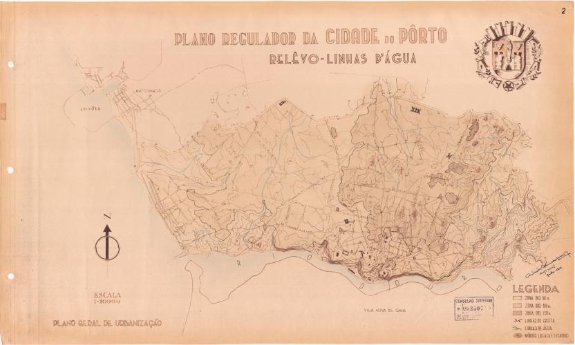 04 - Cartograma nº 2 - Relevo - Linhas de Água