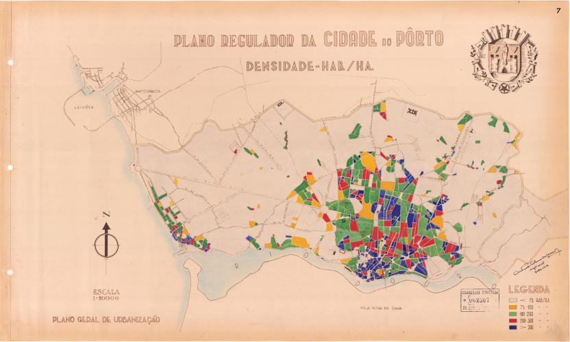 09 - Cartograma nº 7 - Densidade - Habitantes / Ha