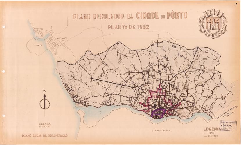 13 - Cartograma nº 11 - Planta de 1892