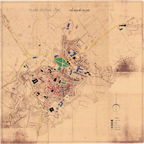 36 – Planta do Estado Actual – Utilização dos Edifícios (nº 2)