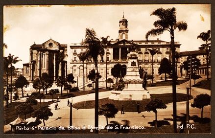 41 - Fotografia nº. 7 - Palácio da Bôlsa e Igreja de São Francisco