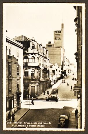 50 - Fotografia nº. 16 - Cruzamento das ruas de Santa Catarina e Passos Manuel
