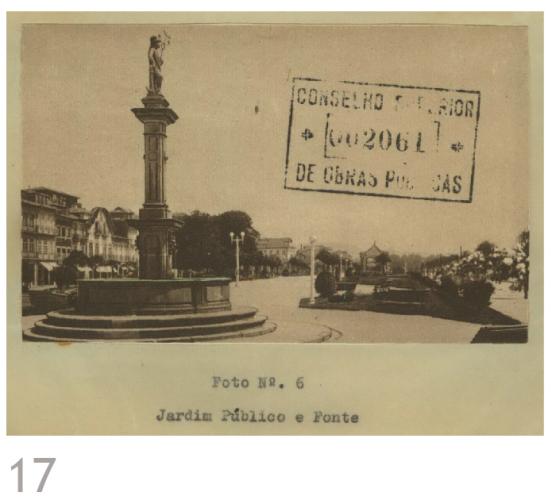 Fotografia n.º 6 – Jardim Público e Fonte 