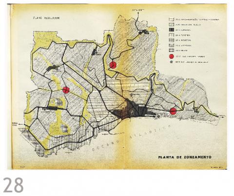 Planta nº.15 – Plano Regulador – Organização do Aglomerado Urbano, escala desconhecida [Livro 4, pág 088]