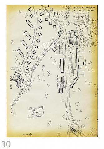 Planta nº.17 – Plano Regulador – Organização do Aglomerado Urbano, escala desconhecida [Livro 4, pág 089A]