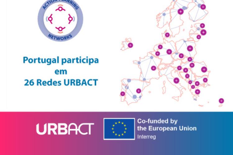 Portugal participa em 26 redes URBACT