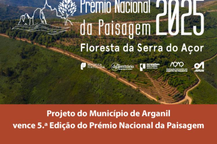 Município de Arganil vence 5.ª Edição do Prémio Nacional da Paisagem