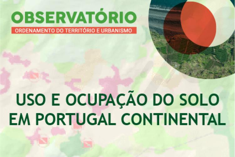 Uso e ocupação do solo em Portugal continental 1995 a 2018