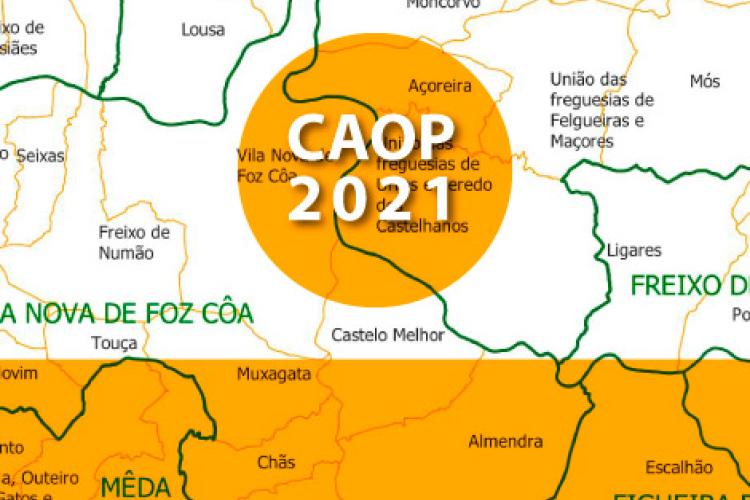 Carta Administrativa Oficial de Portugal - CAOP 2021