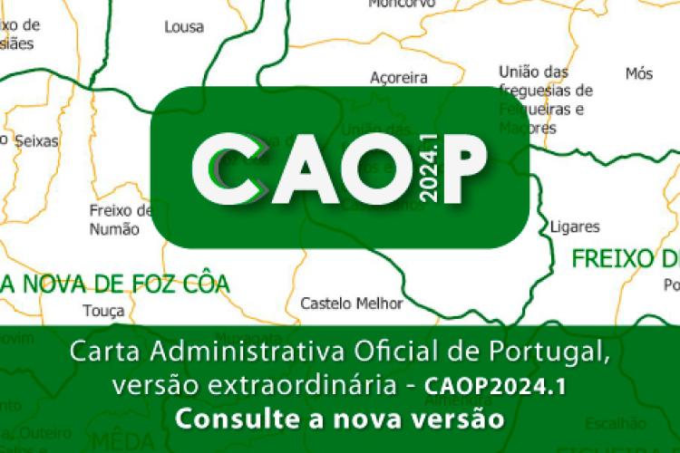 CAOP versão extraordinária