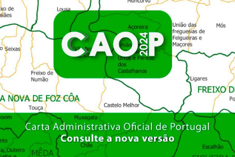 Carta Administrativa Oficial de Portugal - CAOP 2024