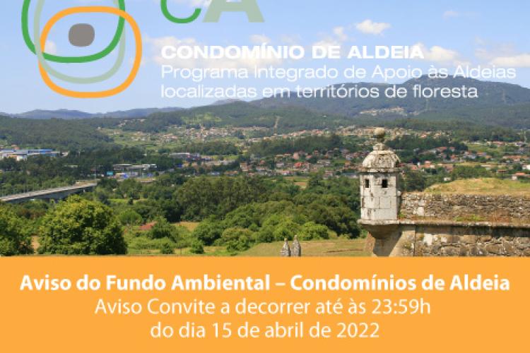 Aviso do Fundo Ambiental – Condomínios de Aldeia