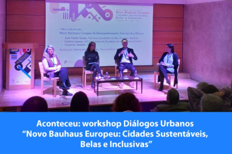 Aconteceu: workshop Diálogos Urbanos
