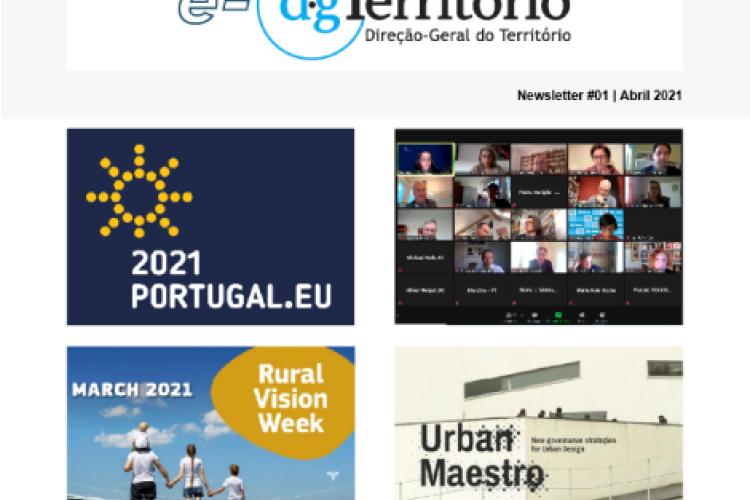 Newsletter DGTerritório - Nº 1 | abril 2021