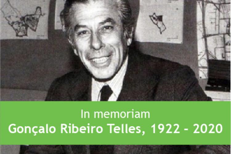 In memoriam - Gonçalo Ribeiro Telles, 1922 – 2020
