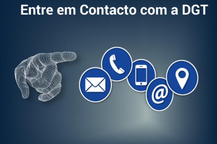 Entre em contacto com a DGT