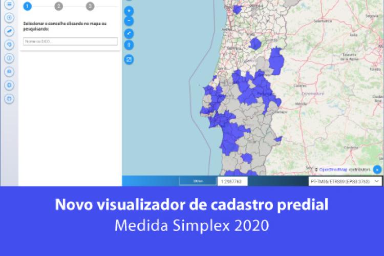 Novo visualizador de cadastro predial - Medida Simplex 2020