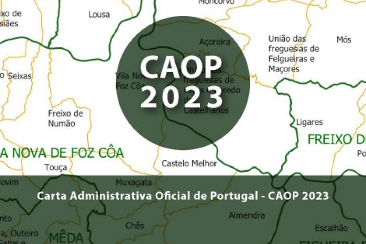 Carta Administrativa Oficial de Portugal - CAOP 2023