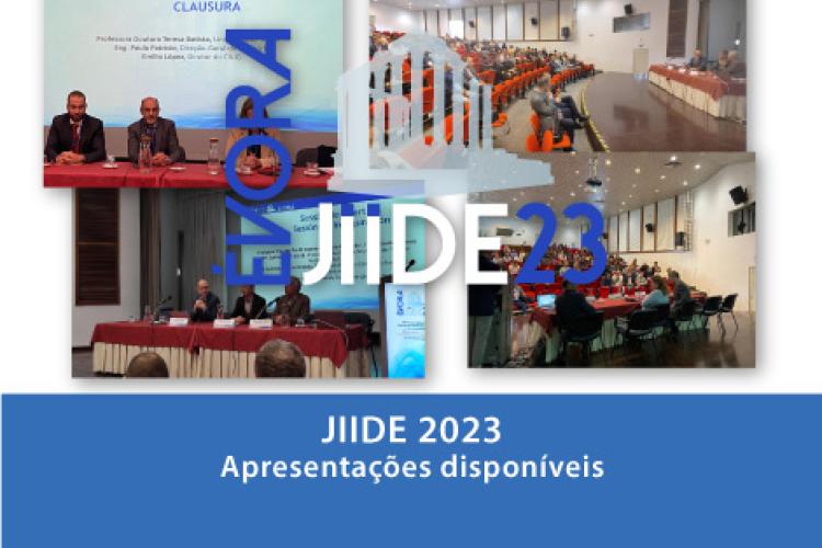 JIIDE 2023 - Apresentações disponíveis