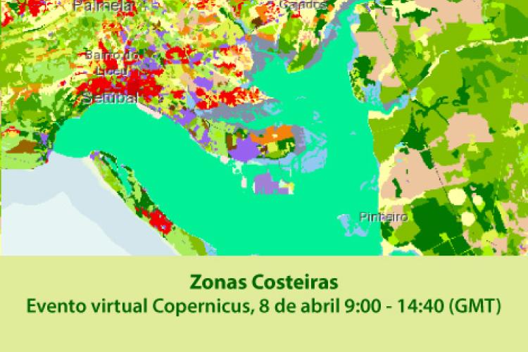 Zonas Costeiras - Evento virtual Copernicus, 8 de abril 9:00 - 14:40 (GMT)