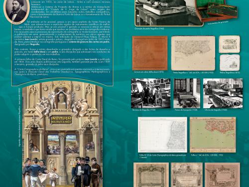 Painel Litografia. Impacto na reprodução de Mapas do Século XIX
