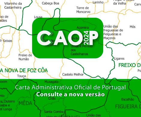 Carta Administrativa Oficial de Portugal - CAOP 2024 