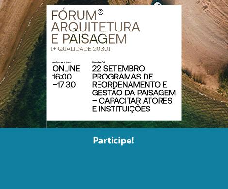 Programas de reordenamento e gestão da paisagem - capacitar atores e instituições