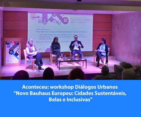 Aconteceu: workshop Diálogos Urbanos