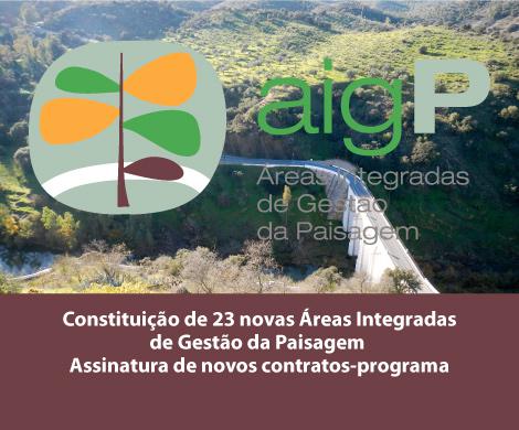 Constituição de 23 novas Áreas Integradas de Gestão da Paisagem 