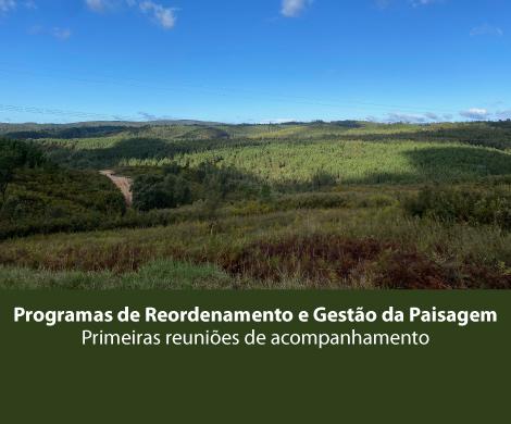 Programas de Reordenamento e Gestão da Paisagem - Primeiras reuniões de acompanhamento