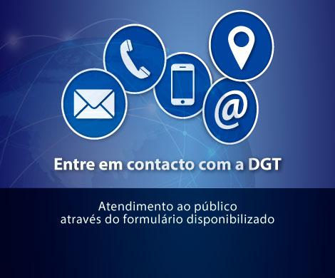 Entre em contacto com a DGT