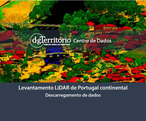 Levantamento LiDAR de Portugal continental