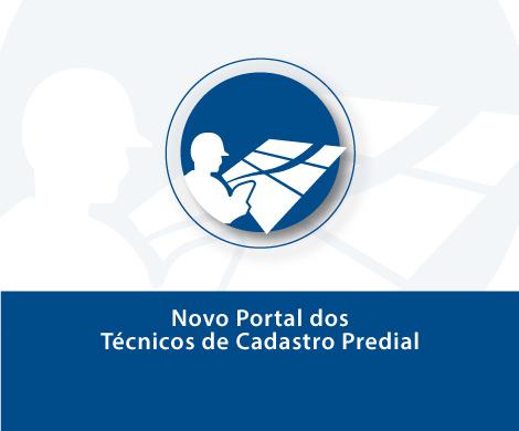 Novo Portal dos Técnicos de Cadastro Predial