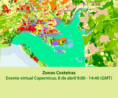 Zonas Costeiras - Evento virtual Copernicus, 8 de abril 9:00 - 14:40 (GMT)