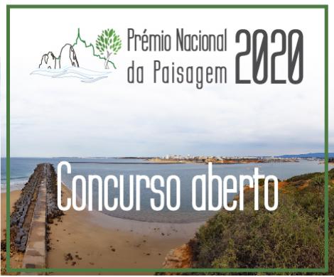 Concurso aberto - Prémio Nacional da Paisagem 2020